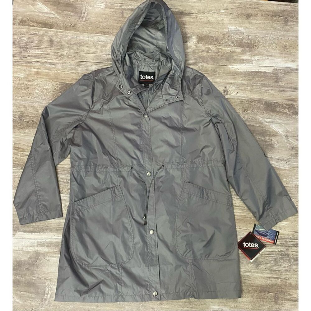 Totes Water Resistant Windbreaker Jacket Mens Size XL